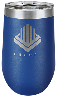 Royal Blue Wine Tumblers